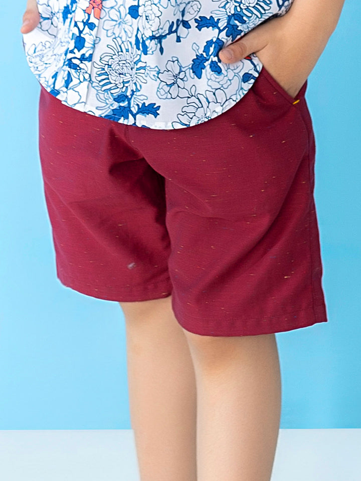 Maroon Casual Short Brumano Pakistan