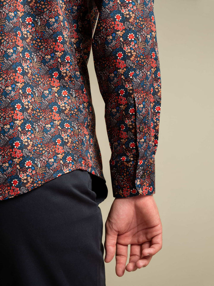 Multi Color Floral Printed Shirt Brumano Pakistan