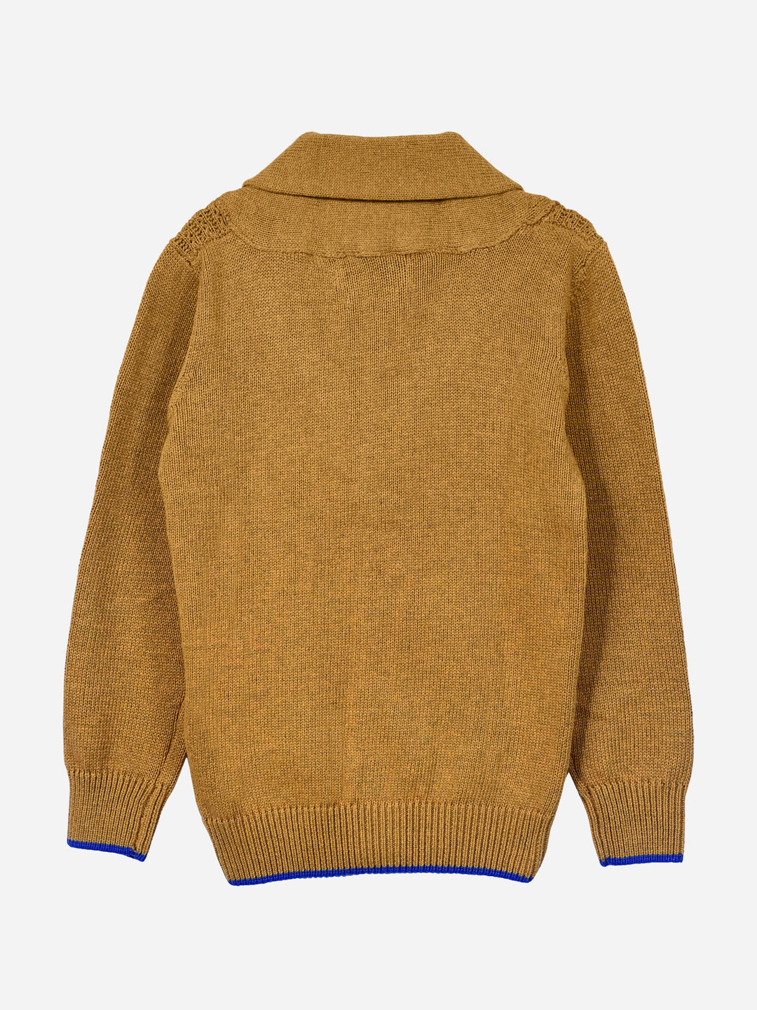 Mustard Casual Shawl Collar Cardigan Brumano Pakistan