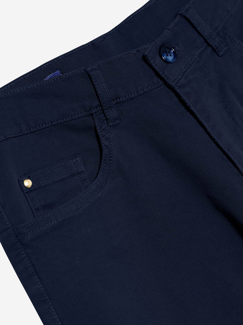 Navy Blue Five Pocket Trouser Brumano Pakistan