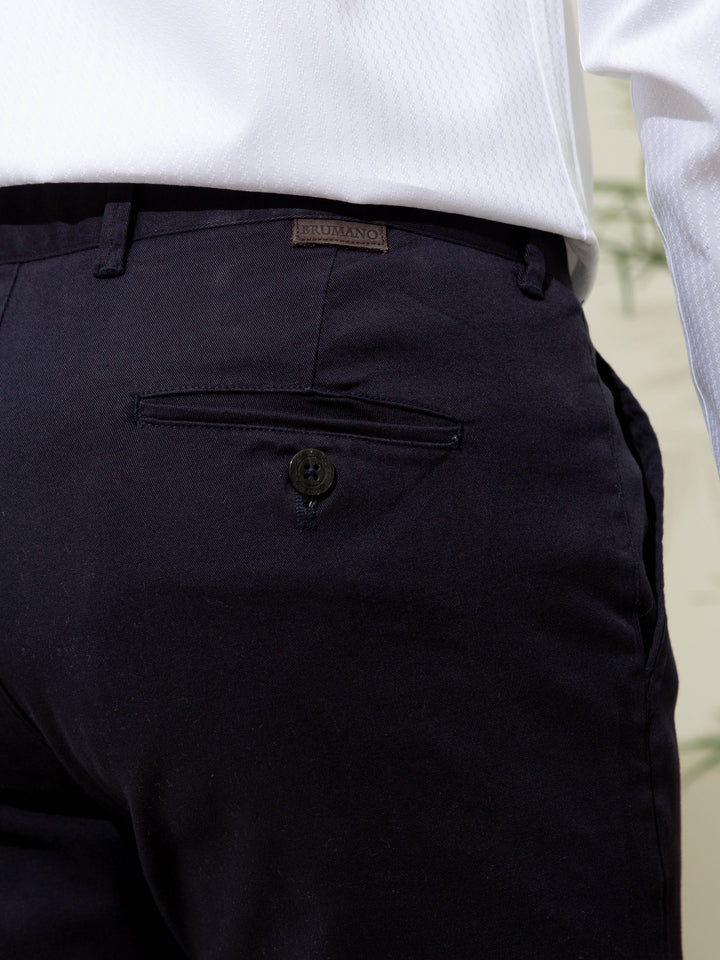 Navy Blue Twill Chino Brumano Pakistan