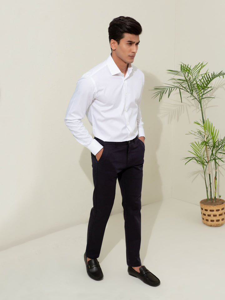 Navy Blue Twill Chino Brumano Pakistan