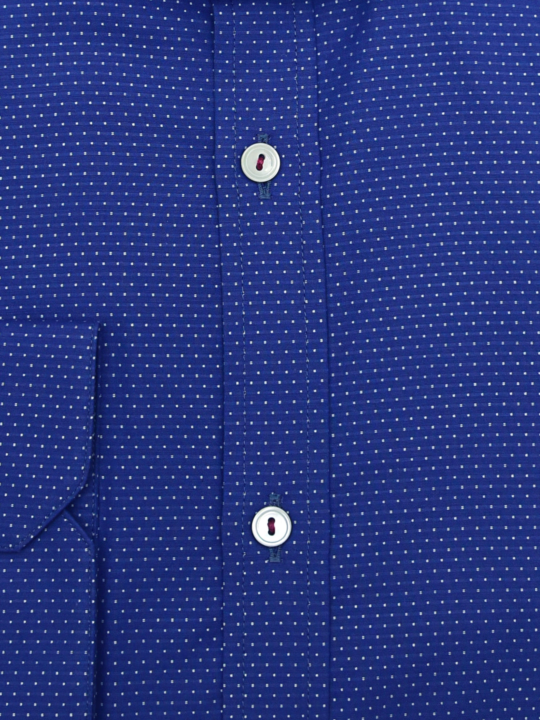 Navy Blue & White Dobby Fabric Shirt Brumano Pakistan