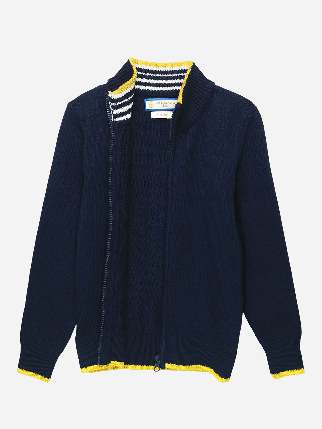 Navy Casual Zipper With Detailing Brumano Pakistan