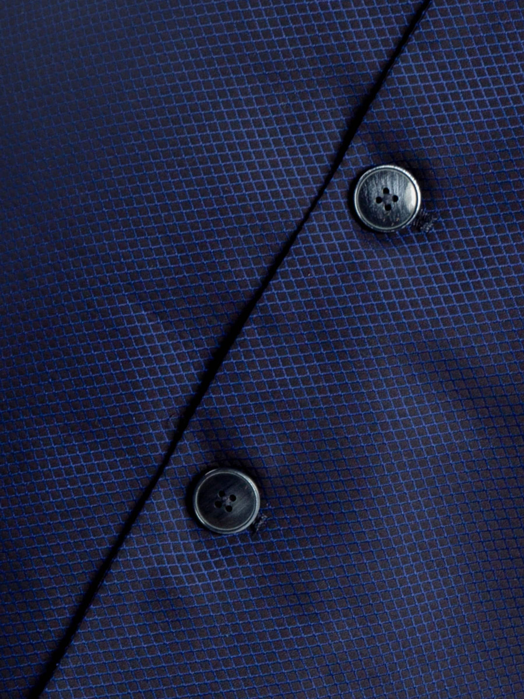 Navy Diamond Patterned Waistcoat Brumano Pakistan