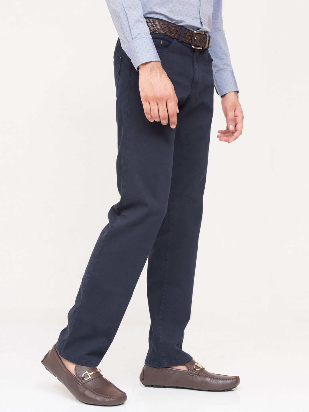 Navy Five Pocket Trouser Brumano Pakistan