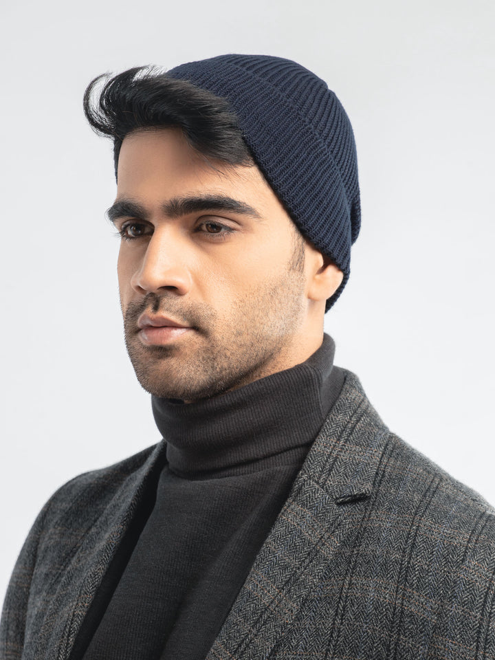 Navy Blue Beanie Cap Brumano Pakistan