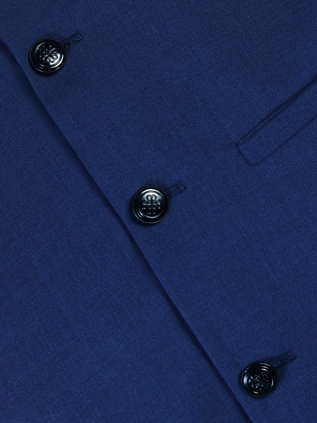 Navy Blue Rounded Formal Waistcoat Brumano Pakistan
