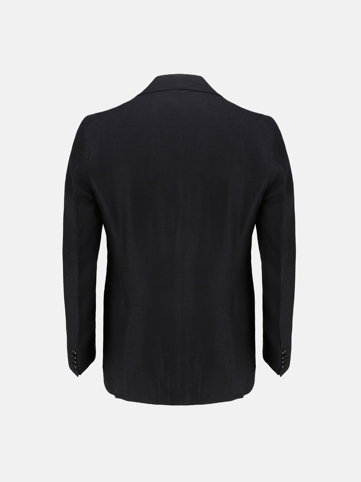 Navy Blue Wool Blazer Brumano Pakistan