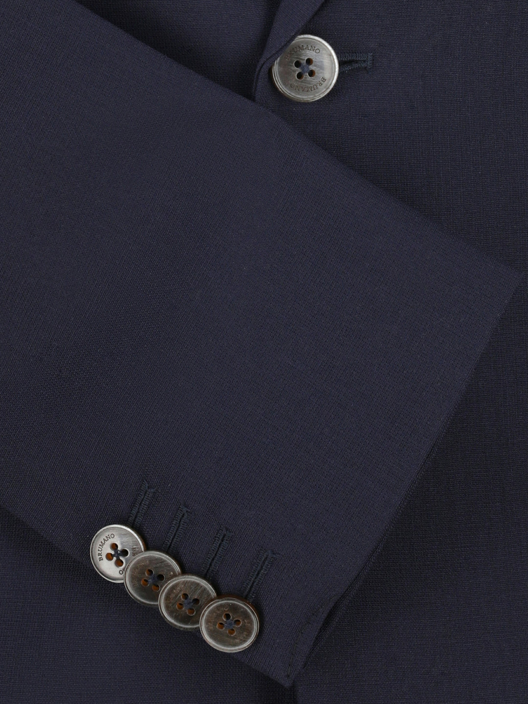 Grey Wool Herringbone Blazer