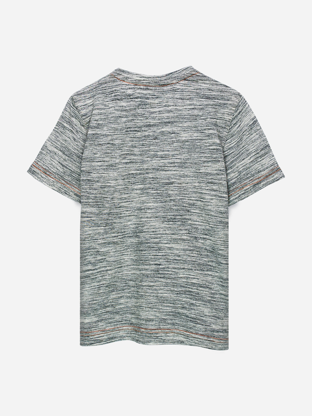 Off White Injected Short Sleeve Casual T-Shirt Brumano Pakistan