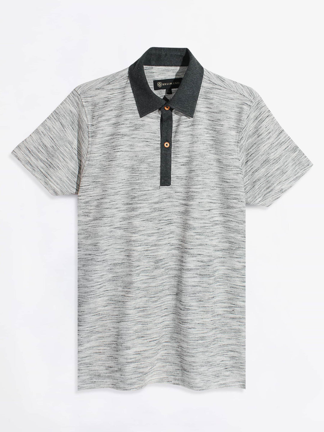 Off White Pique Polo Shirt Brumano Pakistan