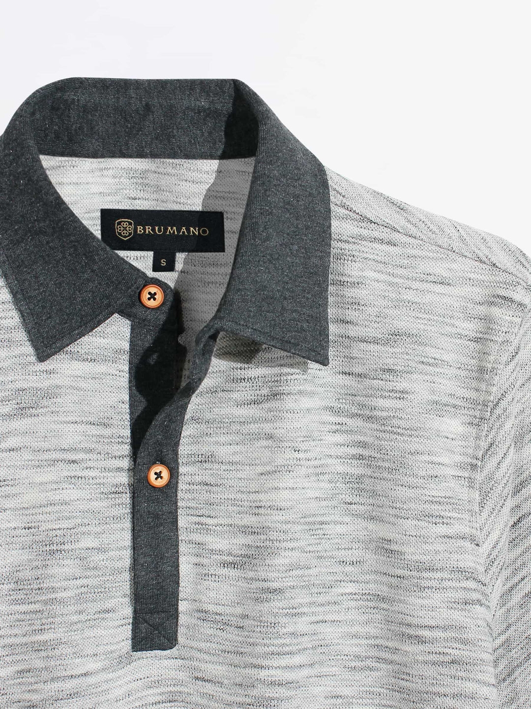 Off White Pique Polo Shirt Brumano Pakistan