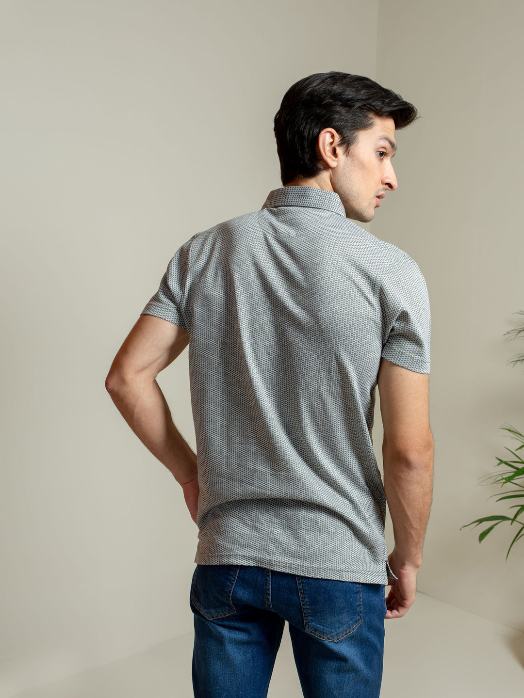 Olive Green Mercerized Polo Shirt Brumano Pakistan