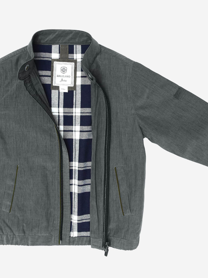 Olive Light Weight Jacket Brumano Pakistan