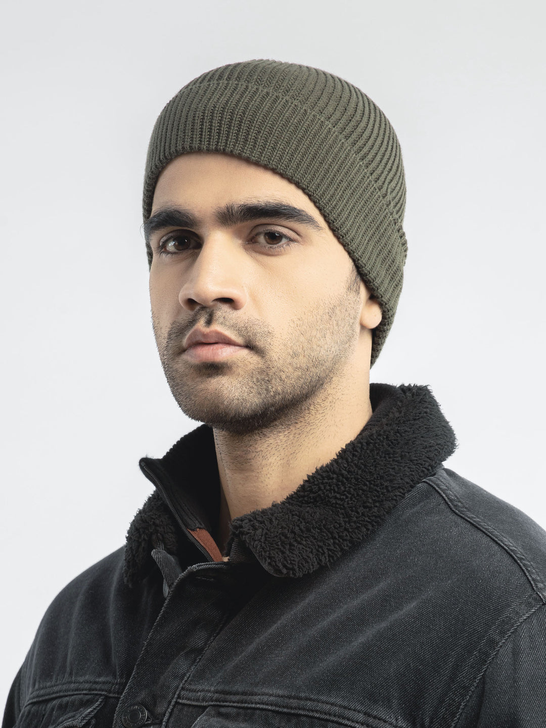 Olive Green Beanie Cap Brumano Pakistan