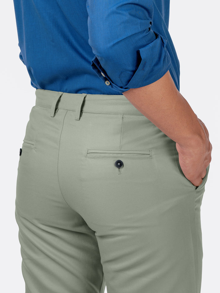 Olive Green Light Weight Relax Fit Chino Brumano Pakistan