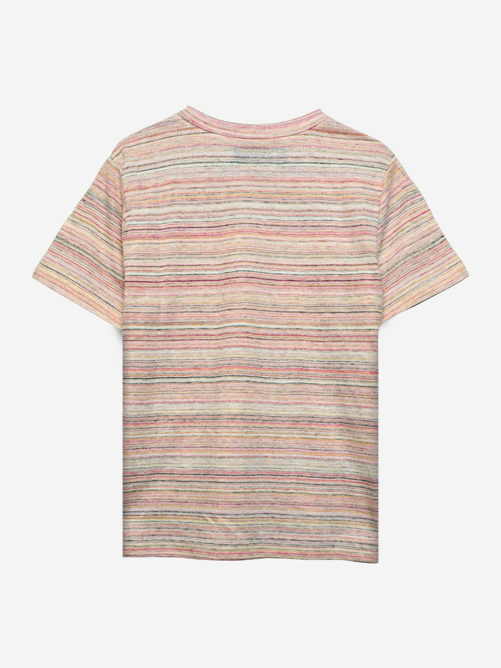 Orange Striped T-Shirt Brumano Pakistan
