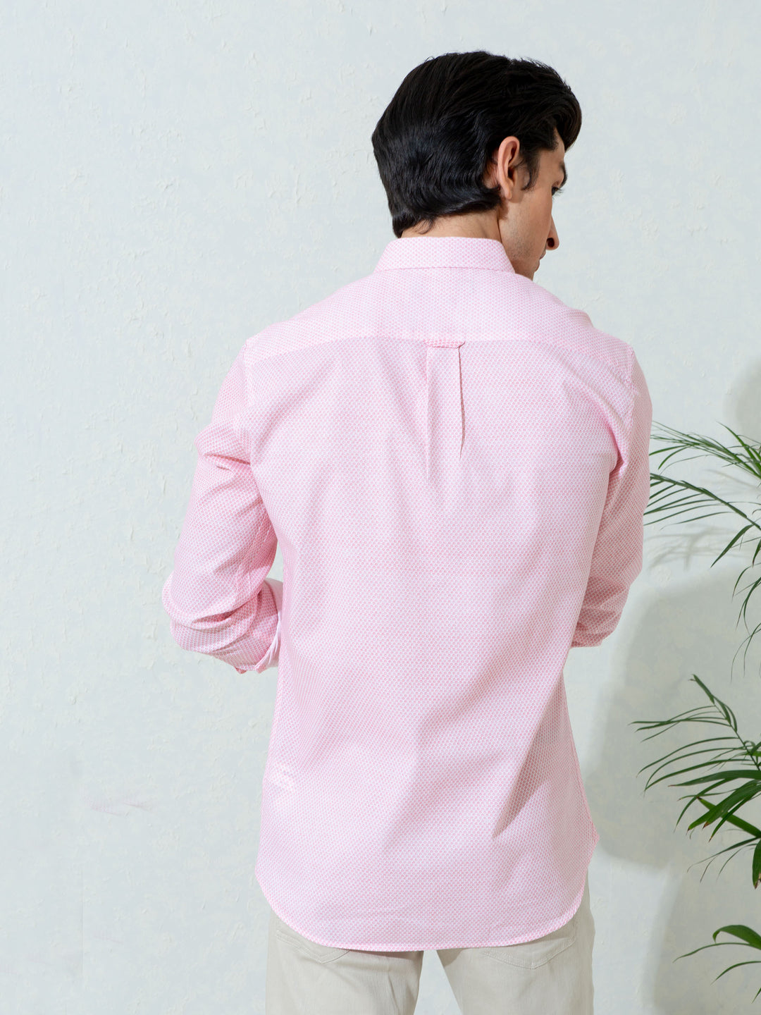 Pink Floral Printed Shirt Brumano Pakistan