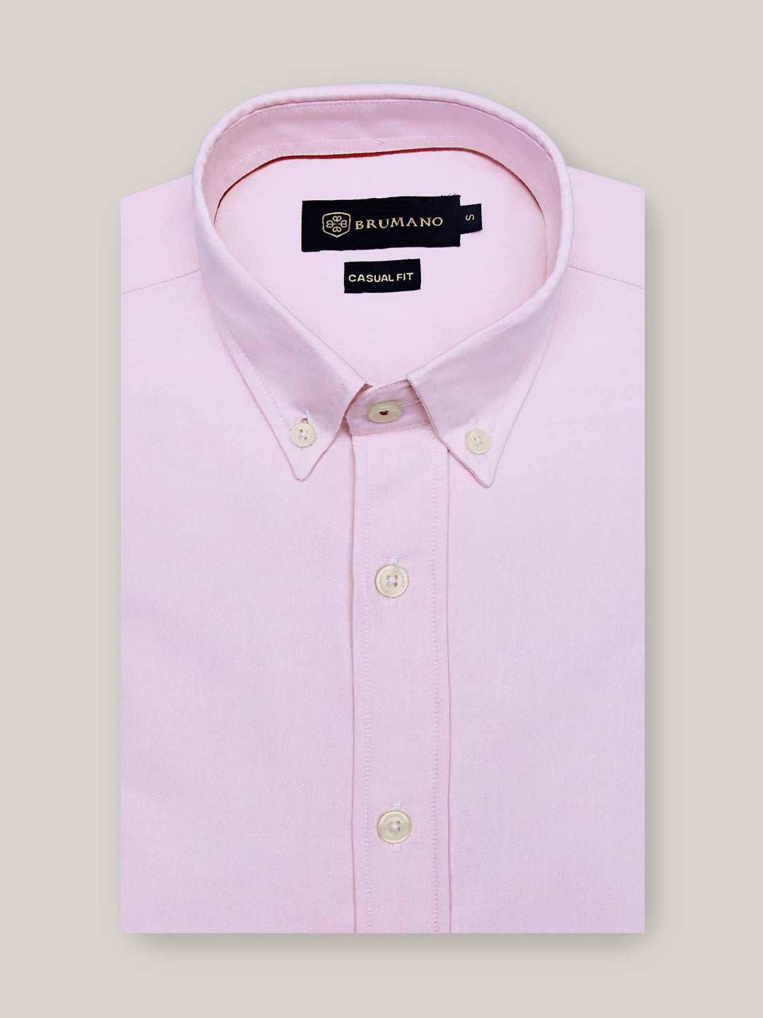 Pink Oxford Button Down Shirt Brumano Pakistan