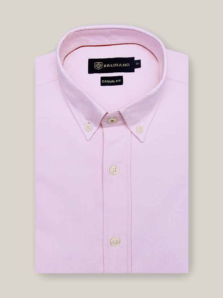 Pink Oxford Button Down Shirt Brumano Pakistan