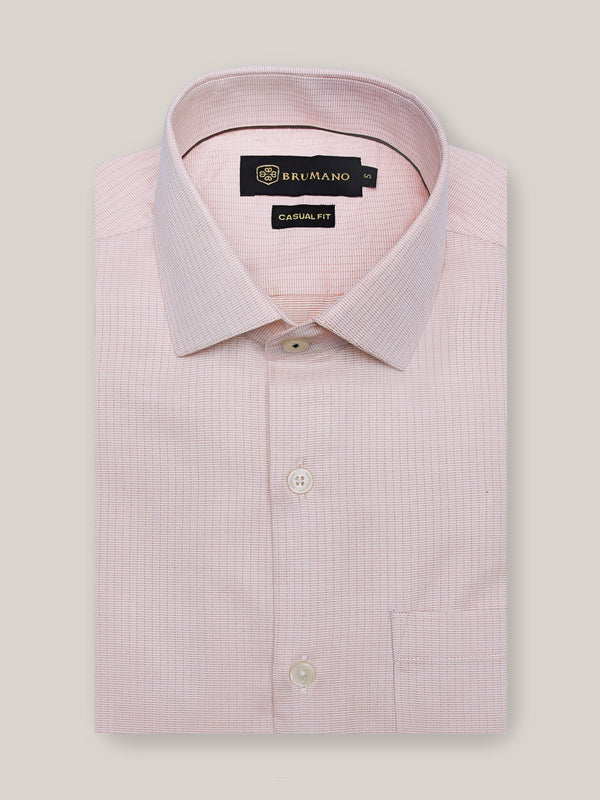 Pink Structured Formal Shirt Brumano Pakistan