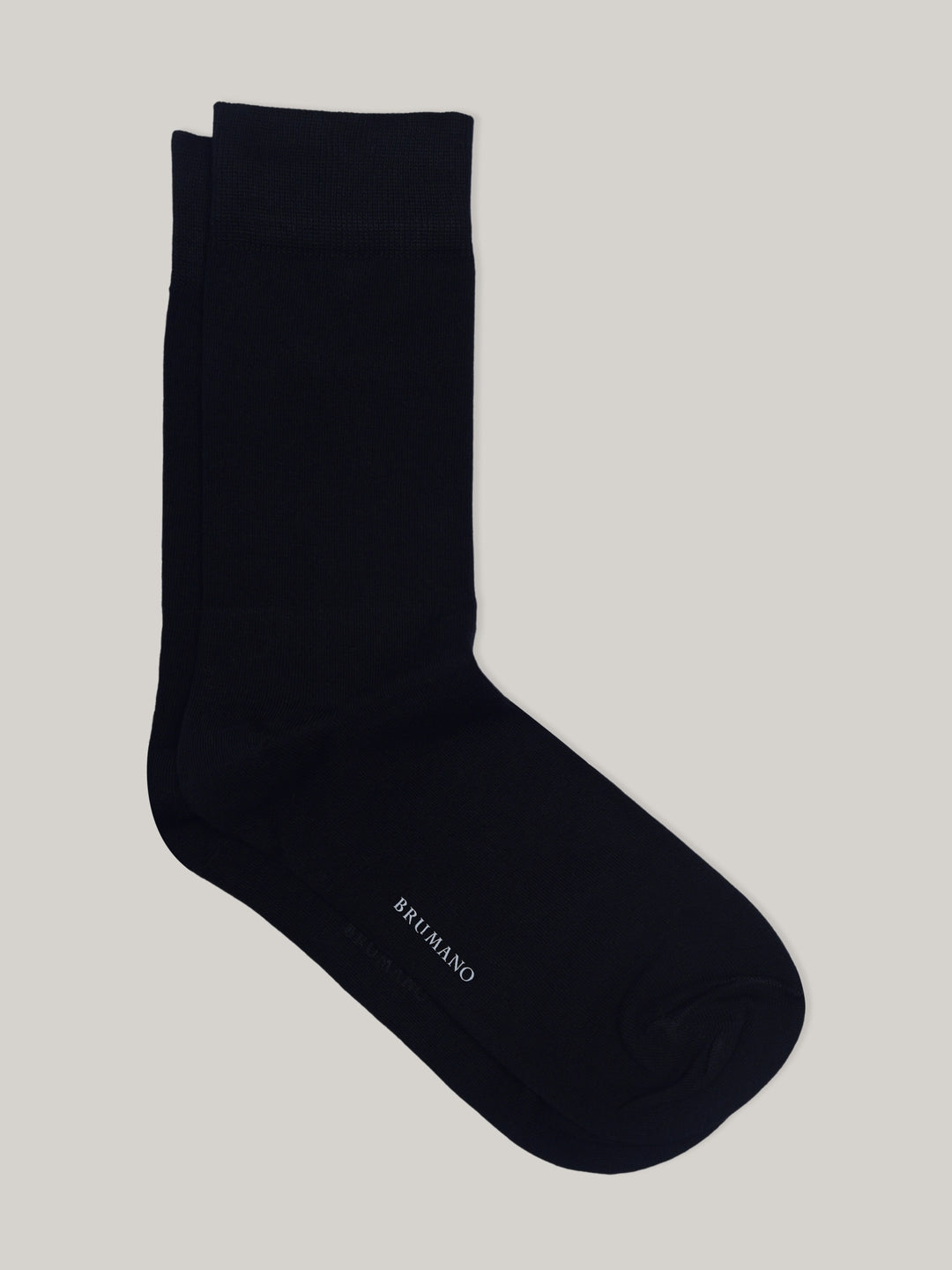 Plain Black Cotton Socks Brumano Pakistan