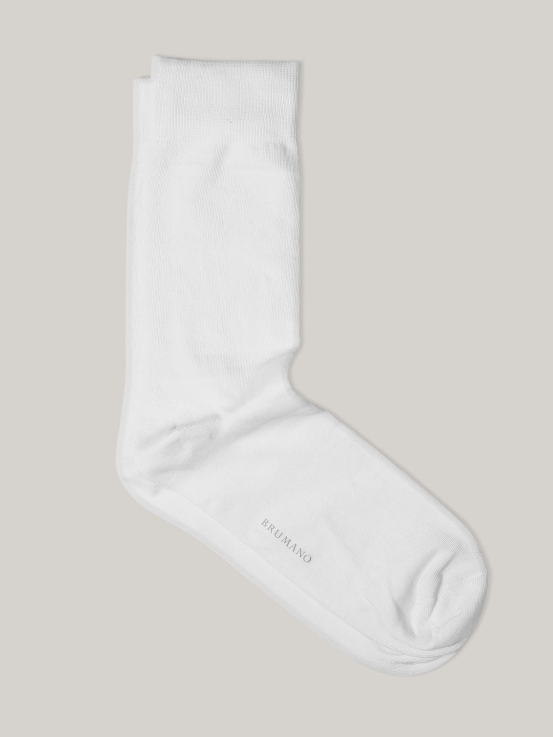Plain White Cotton Socks Brumano Pakistan