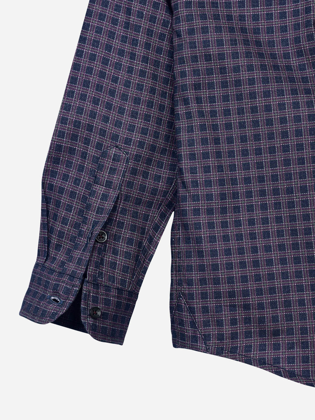 Purple Gingham Checkered Casual Shirt Brumano Pakistan
