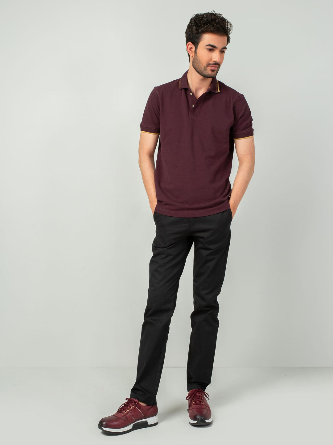 Purple Sporty Polo Brumano Pakistan