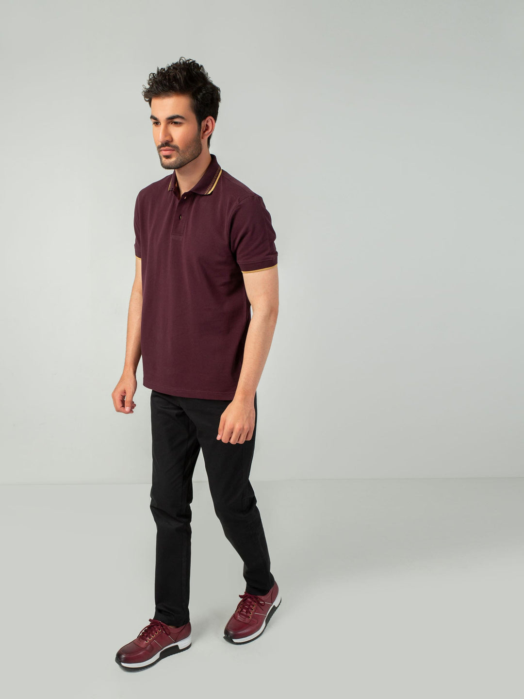 Purple Sporty Polo Brumano Pakistan