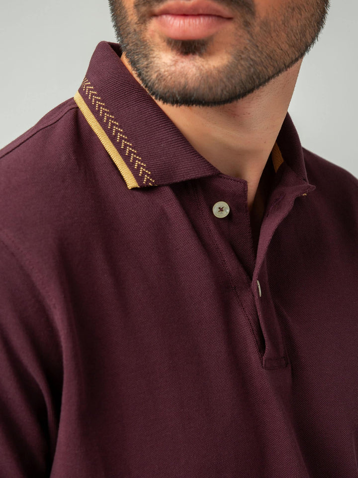 Purple Sporty Polo Brumano Pakistan