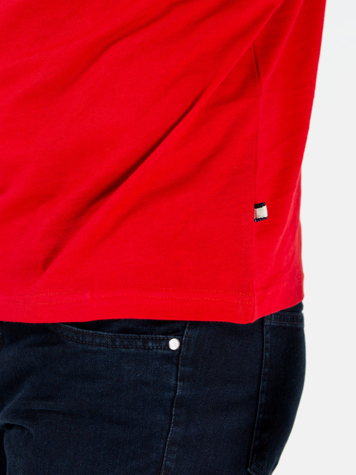 Red Basic Crew Neck T-Shirt Brumano Pakistan