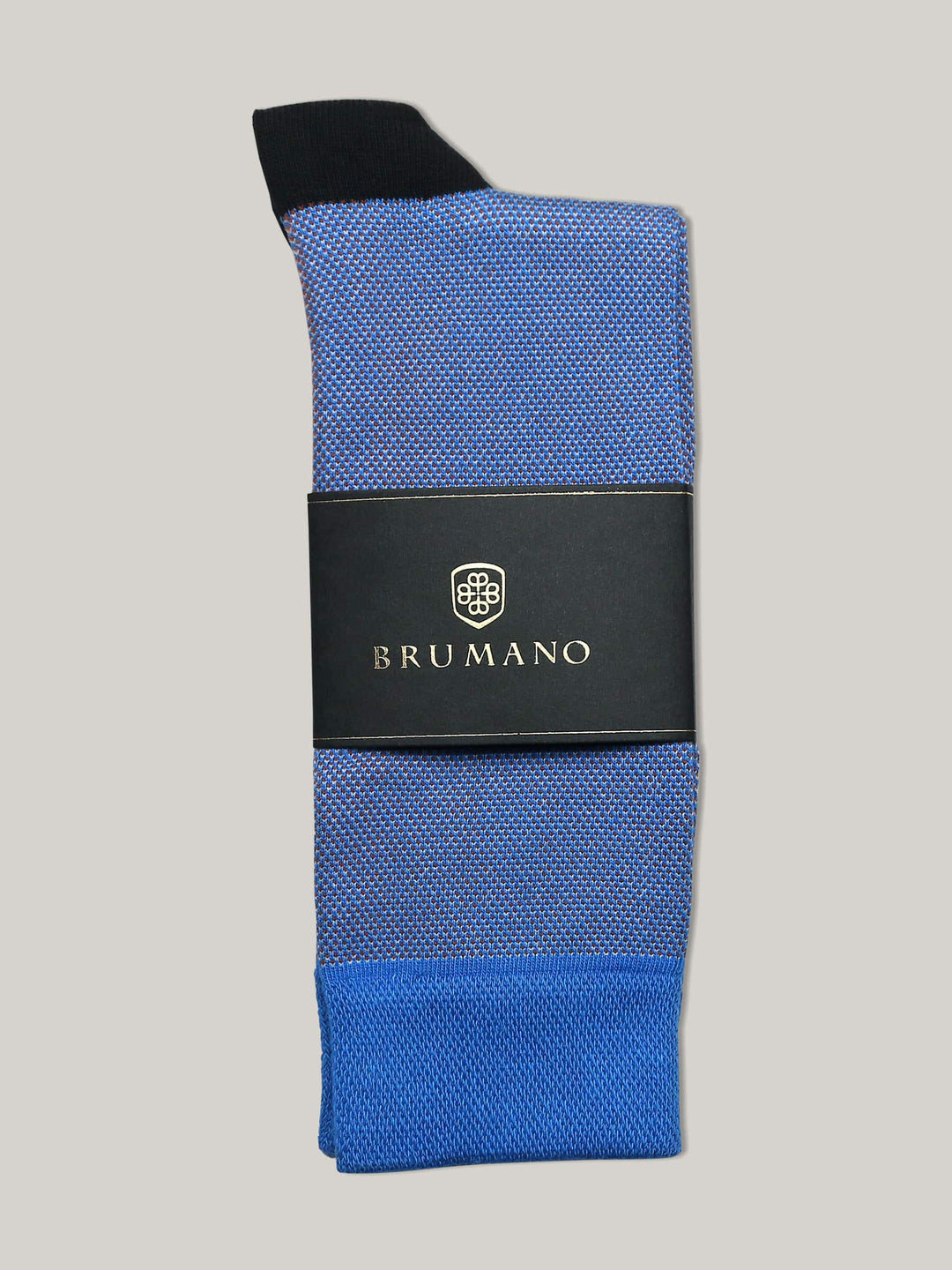 Royal Blue Dobby Cotton Socks Brumano Pakistan