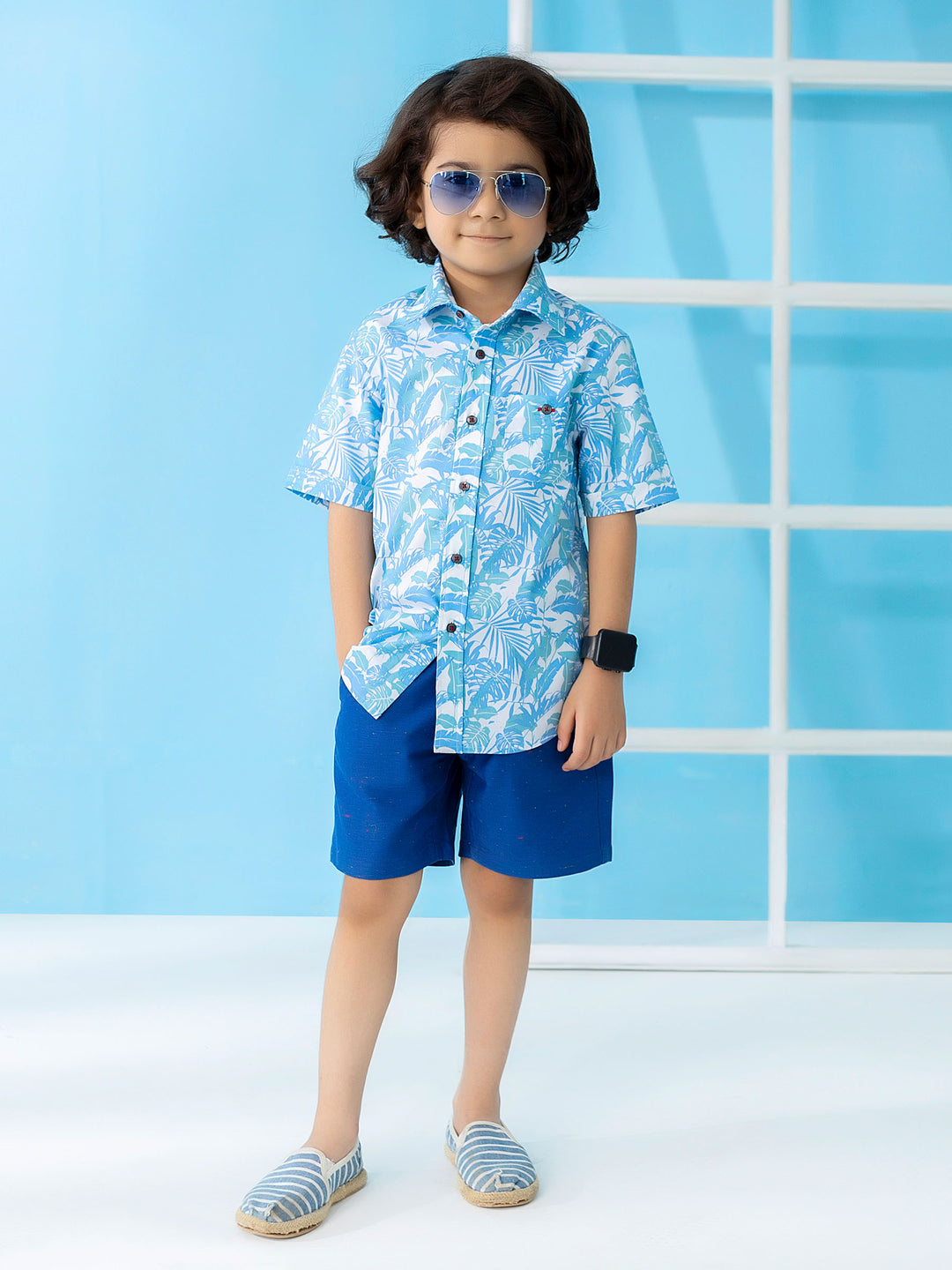 Royal Blue Casual Short Brumano Pakistan