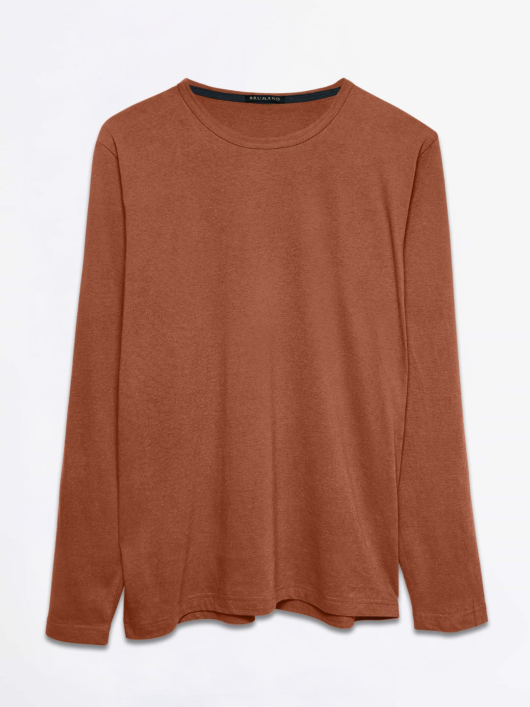 Rusty Orange Long Sleeve T-Shirt Brumano Pakistan