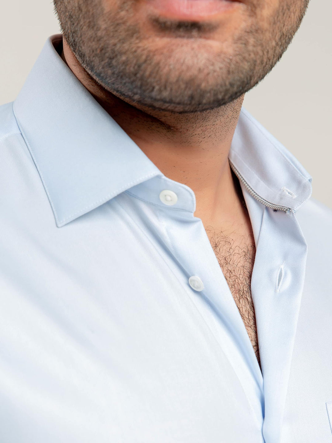 Sky Blue Fine Twill Formal Shirt Brumano Pakistan