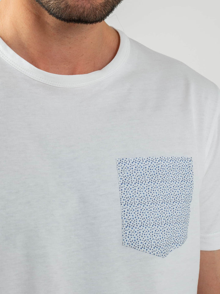 White Crew Neck T-Shirt Brumano Pakistan