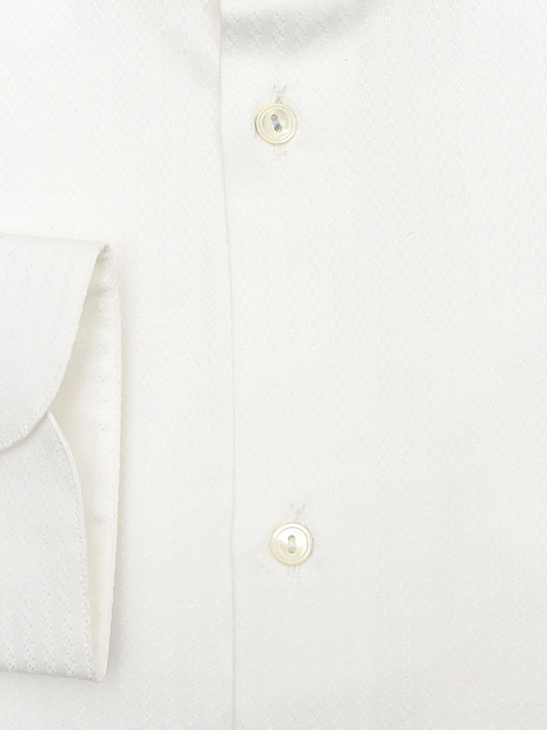White Herringbone Formal Shirt Brumano Pakistan