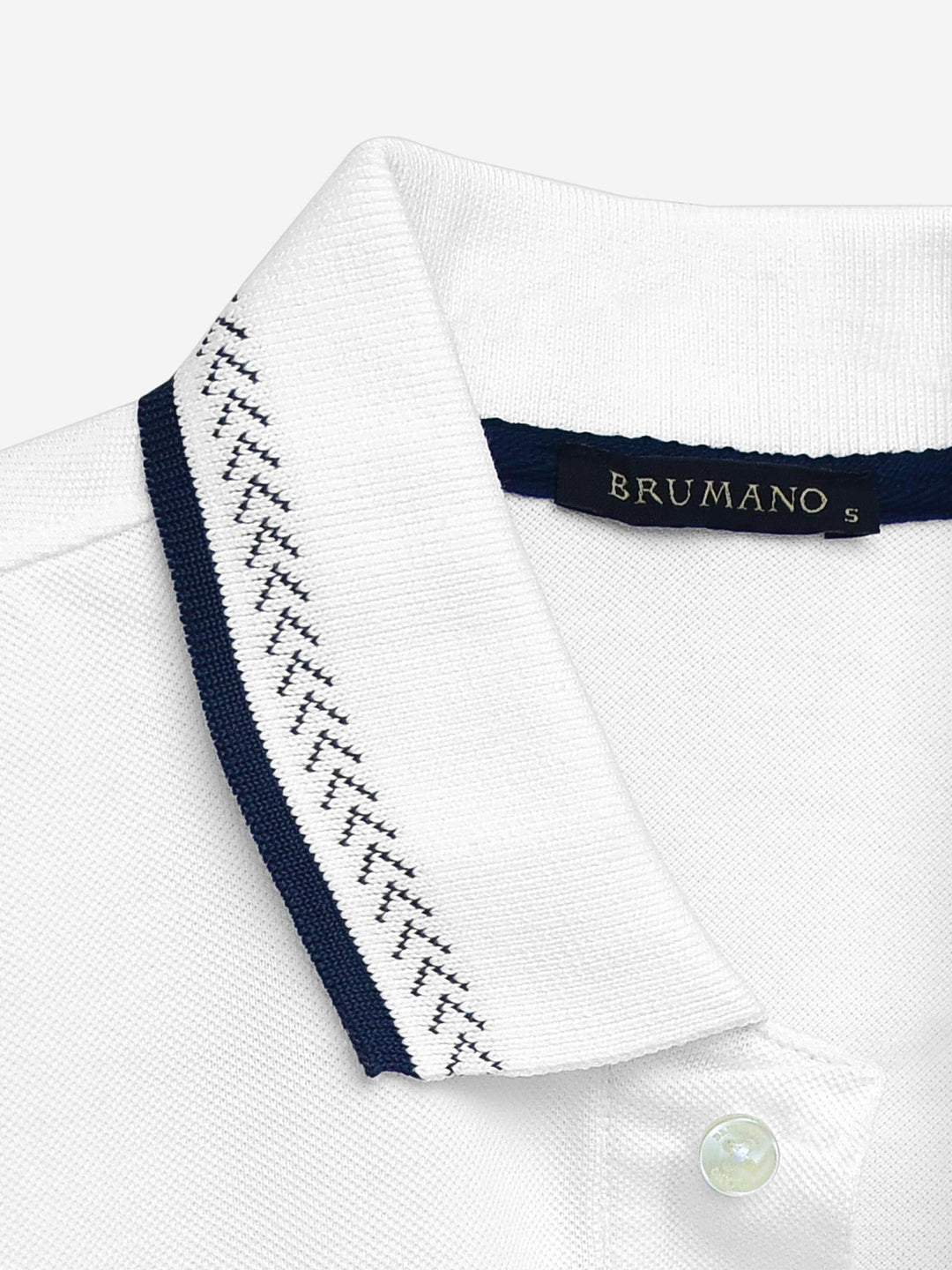 White Sporty Polo Brumano Pakistan
