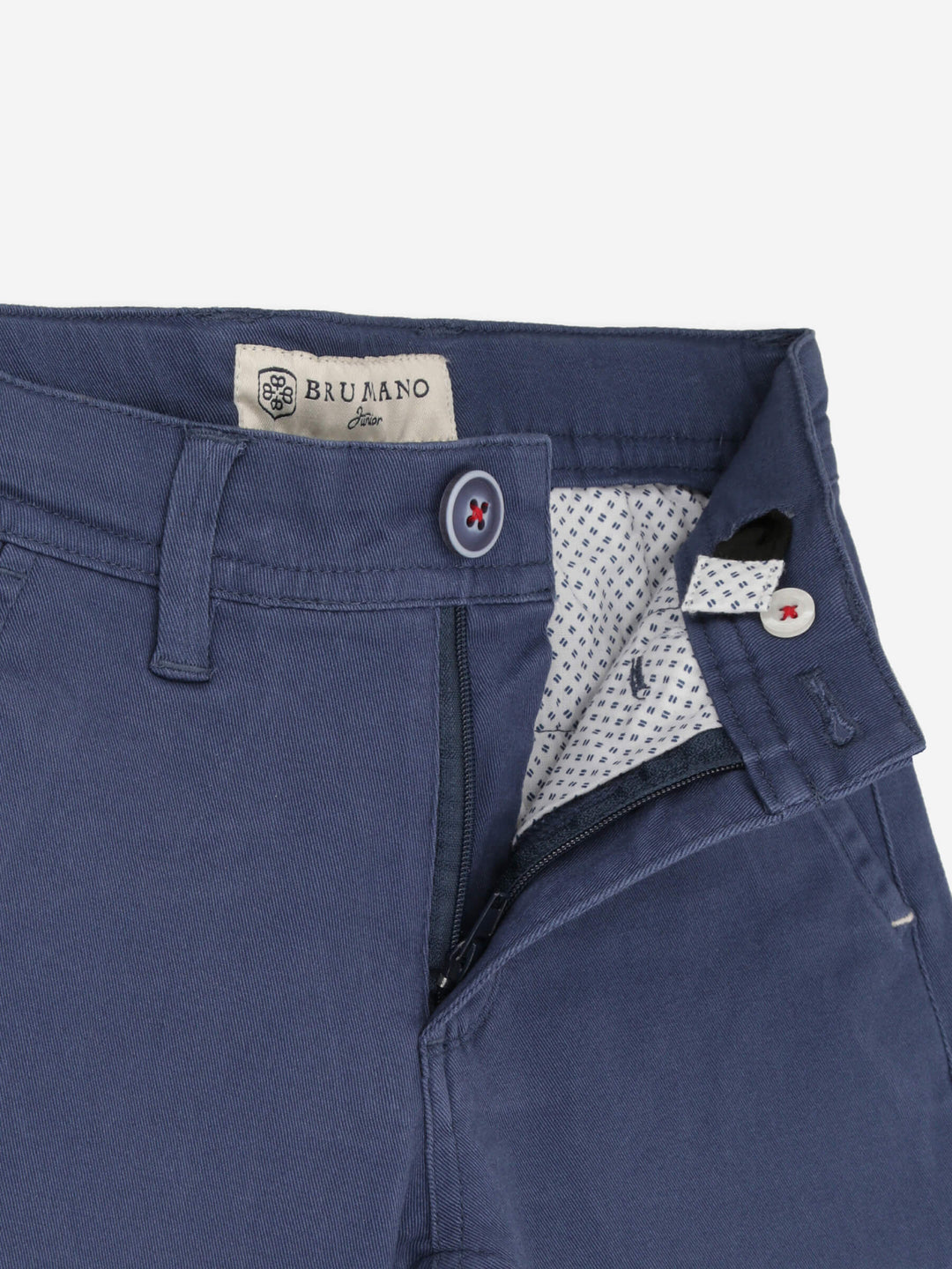 Yale Blue Chino With Flap Pockets Brumano Pakistan