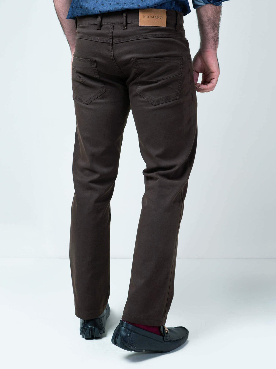 Brown Five Pocket Trouser Brumano Pakistan Update