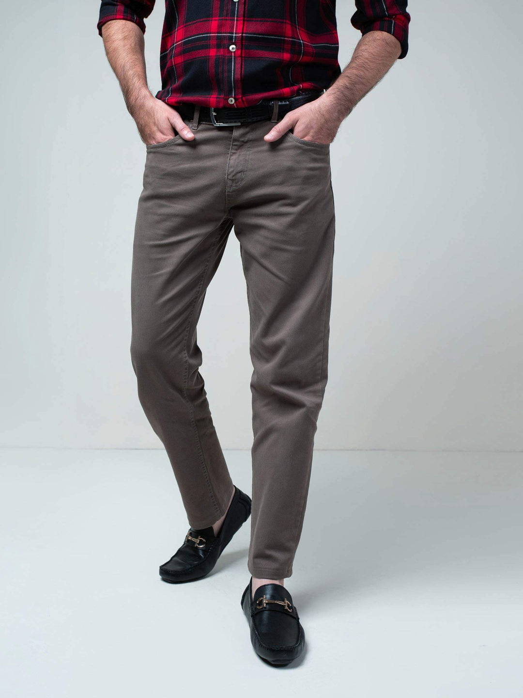 Sandy Brown Five Pocket Trouser Brumano Pakistan
