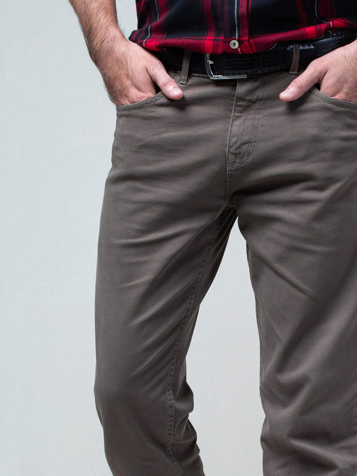 Sandy Brown Five Pocket Trouser Brumano Pakistan